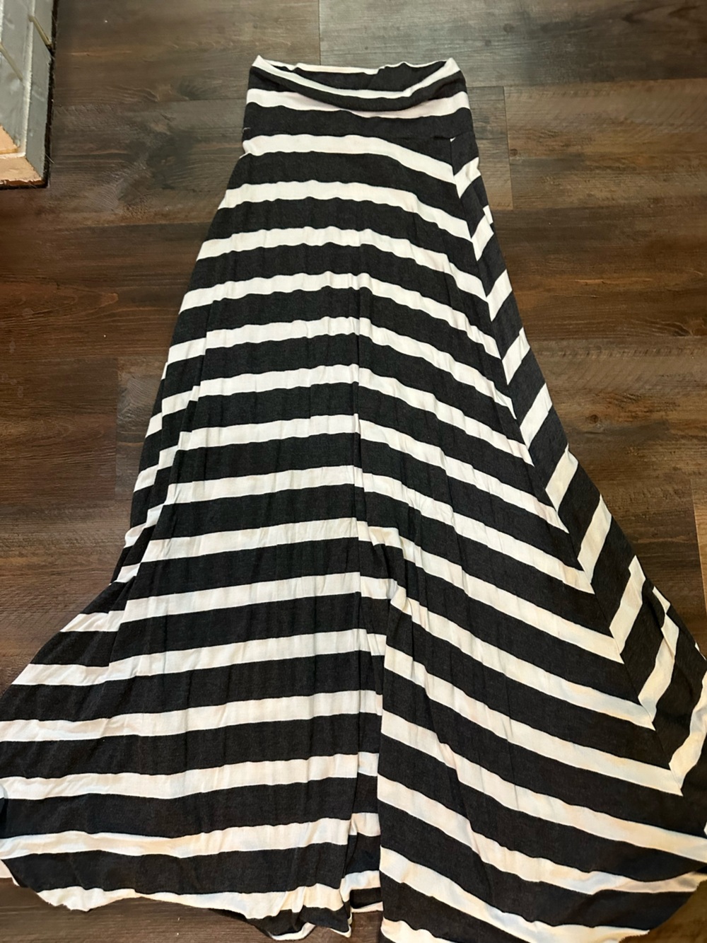 NOM Maternity "Karly" (or "Tess") Strapless Striped Maxi Dress